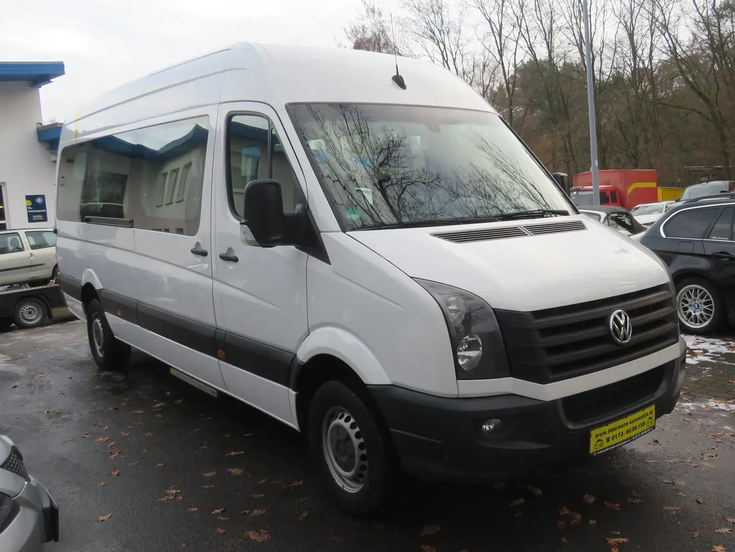 Volkswagen Crafter 35 Extra lang mit Rollstuhlrampe incl Mwst Biały - 1