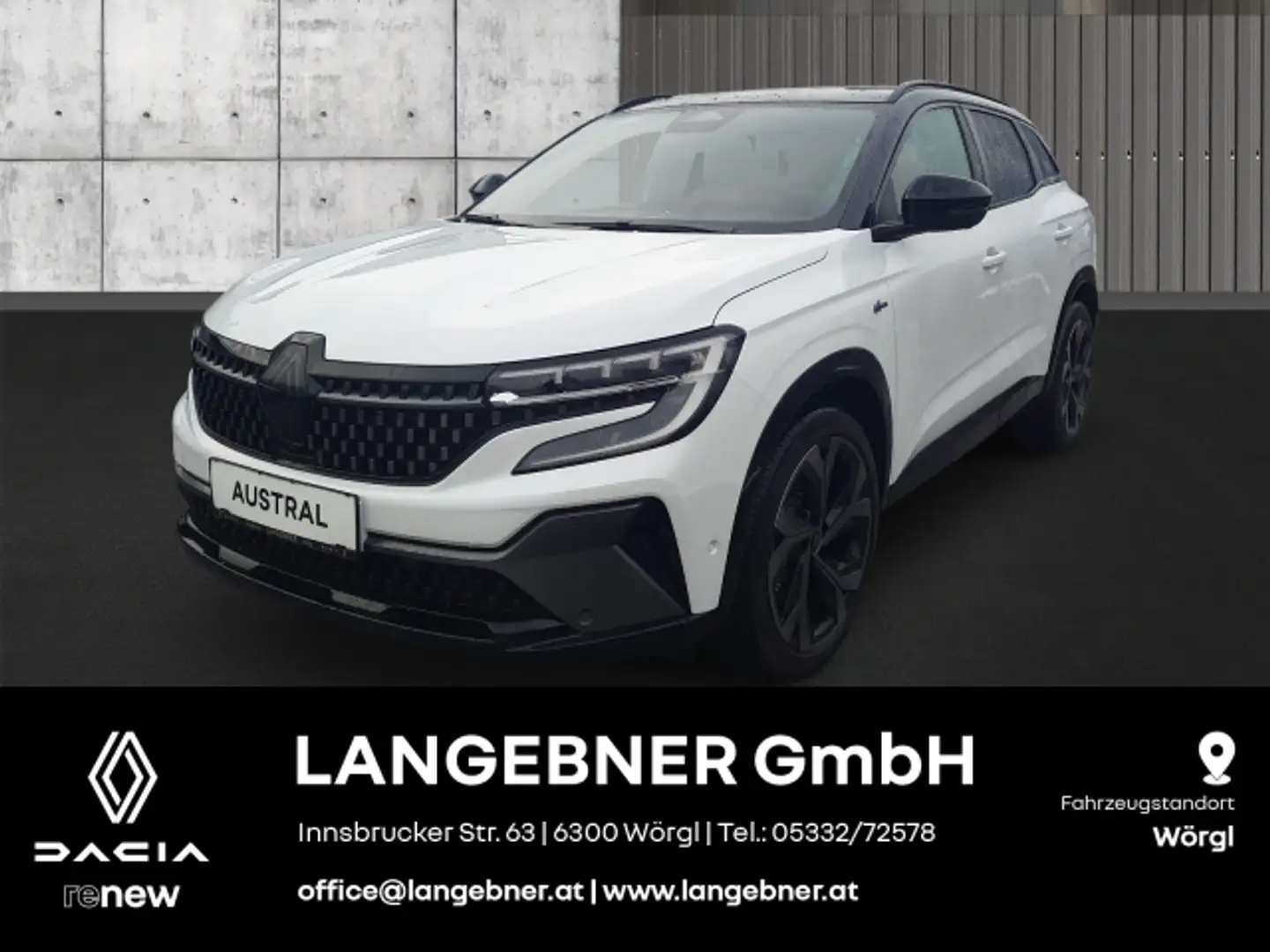 Renault Austral Iconic Esprit Alpine E-Tech Hybrid 200 (MY24) Blanc - 1