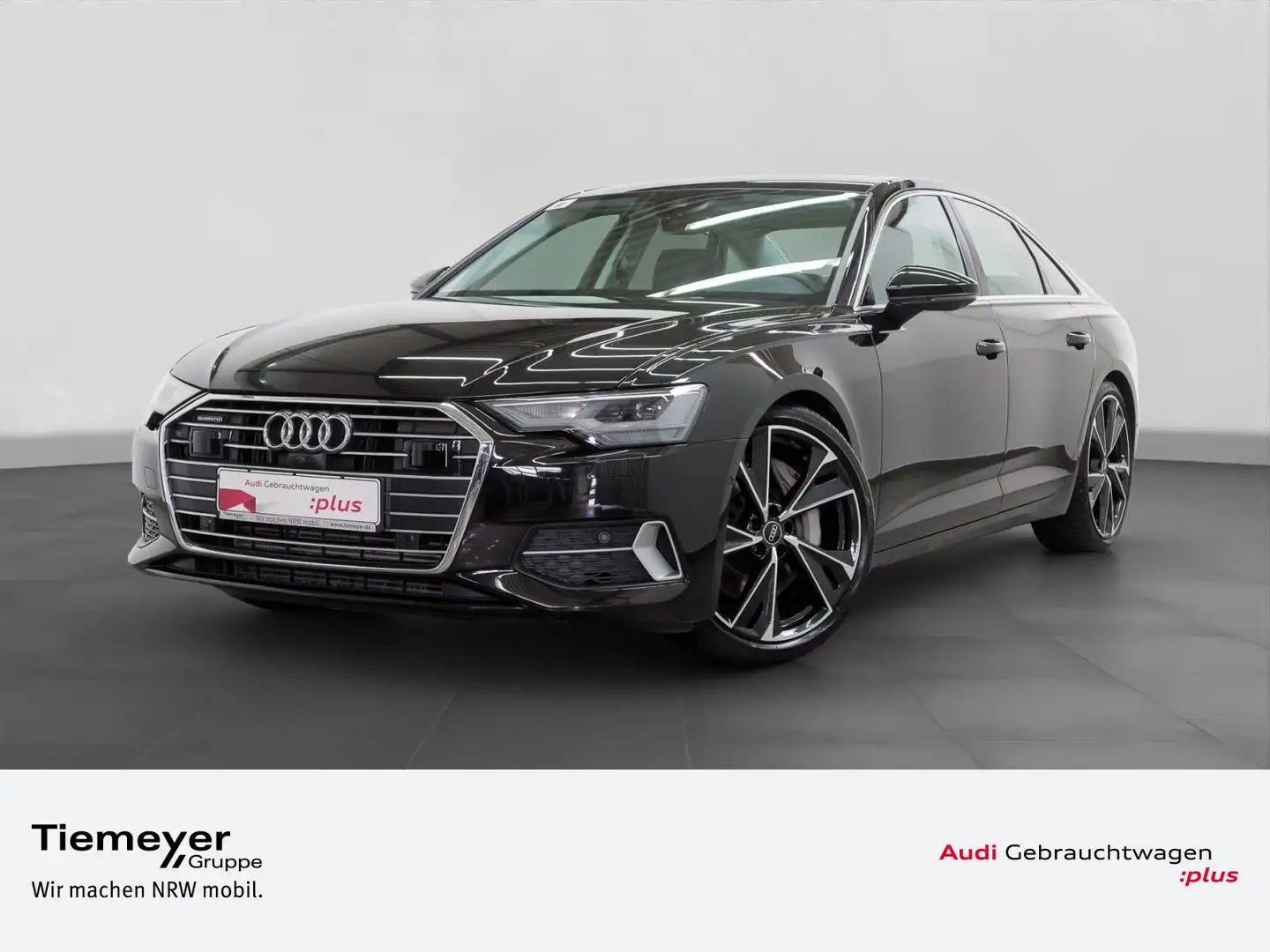 Audi A6 55 TFSI Q SPORT UPE100 LM21 PANO HuD BuO Schwarz - 1