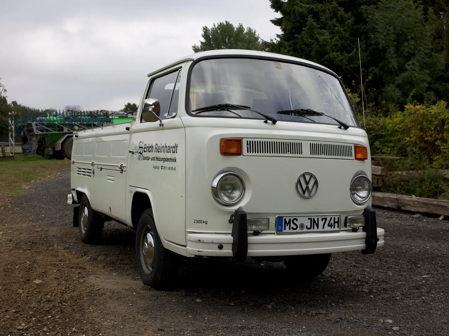 Volkswagen T2 Transporter Pritsche Weiß - 1