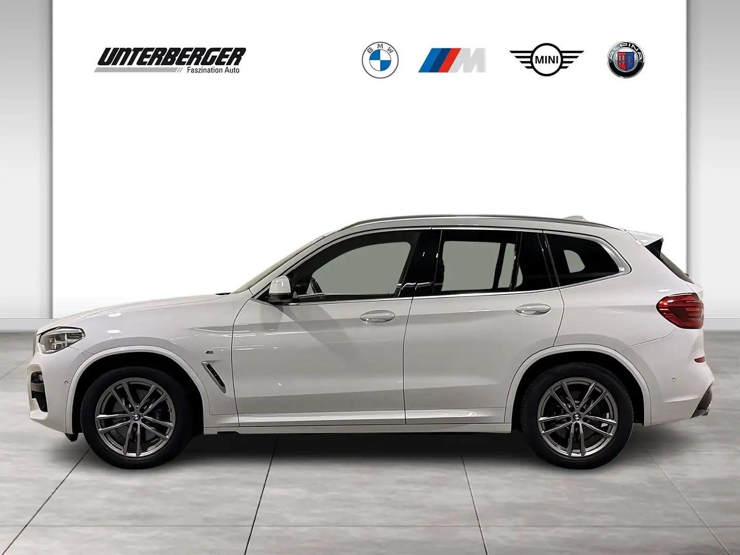 BMW X3 xDrive30d M Sportpaket HUD HK RFK Pano DA PA Blanc - 2