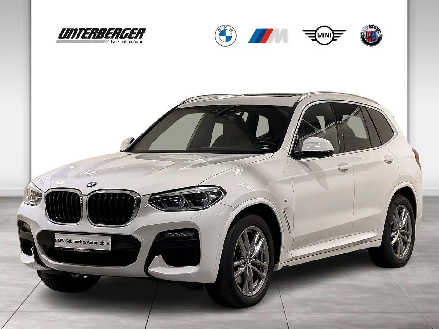 BMW X3 xDrive30d M Sportpaket HUD HK RFK Pano DA PA Blanc - 1