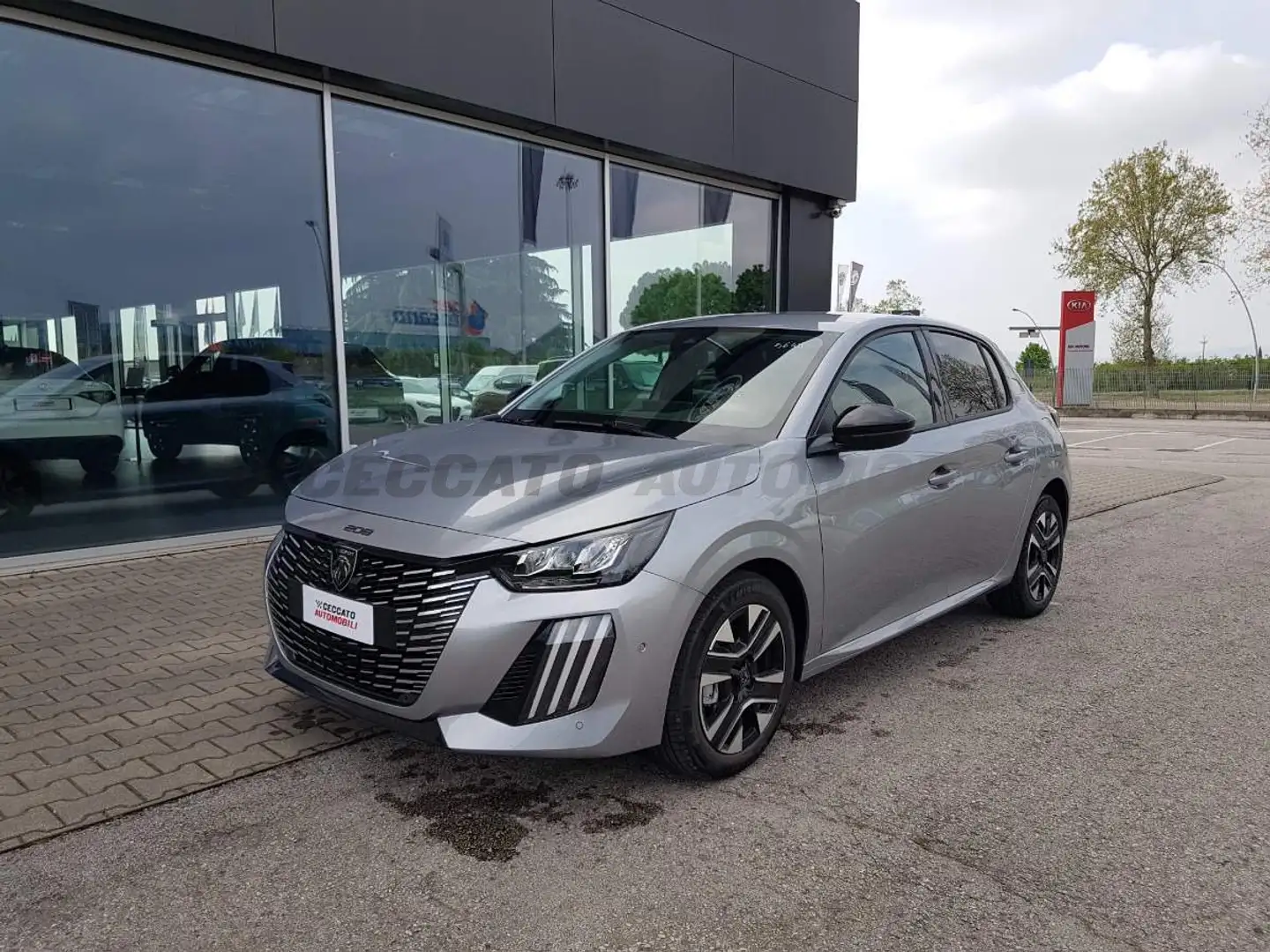 Peugeot 208 208 1.2 puretech Allure s&s 100cv Gris - 1