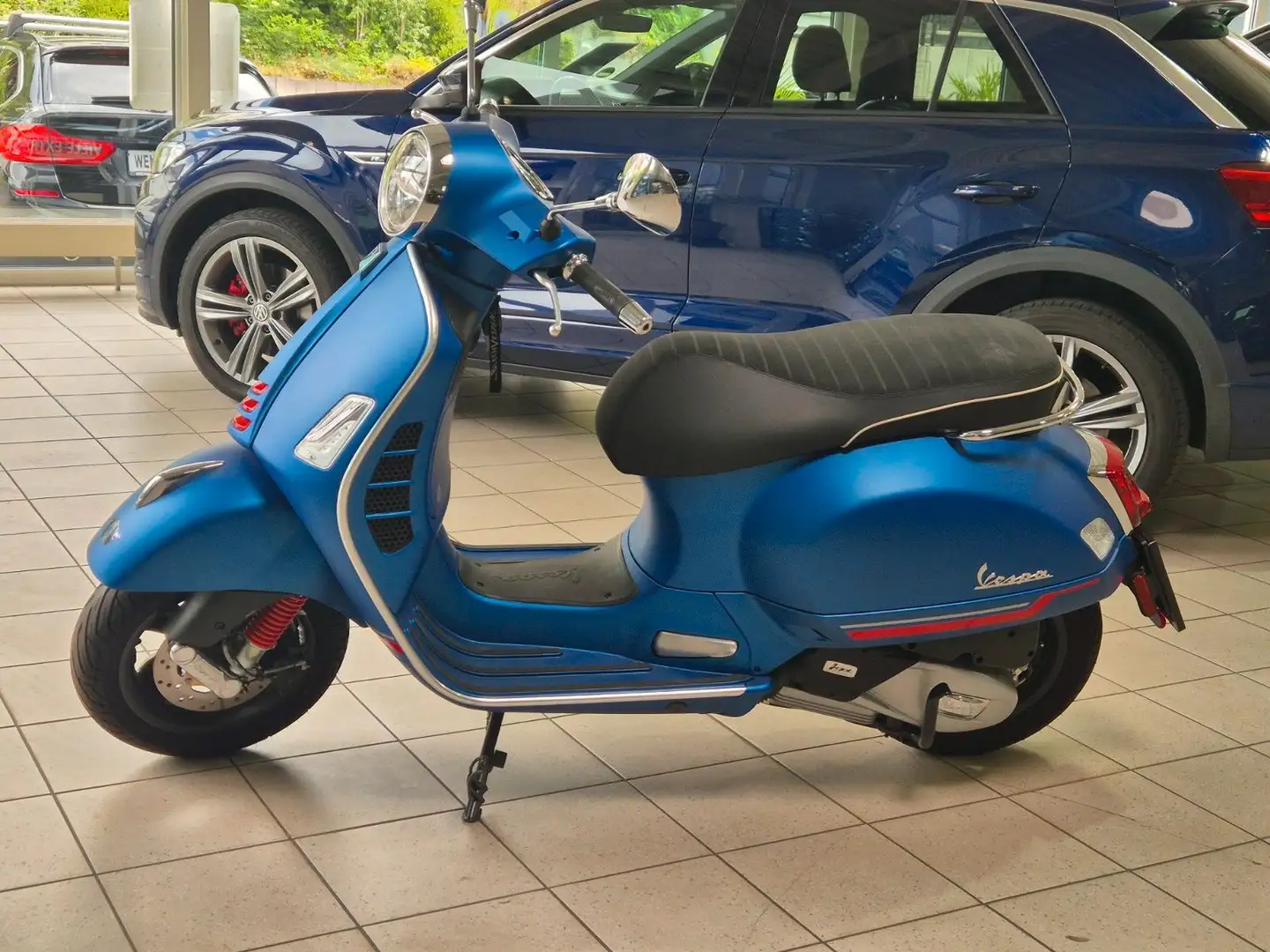 Vespa GTS 125 TÜV NEU Albastru - 2