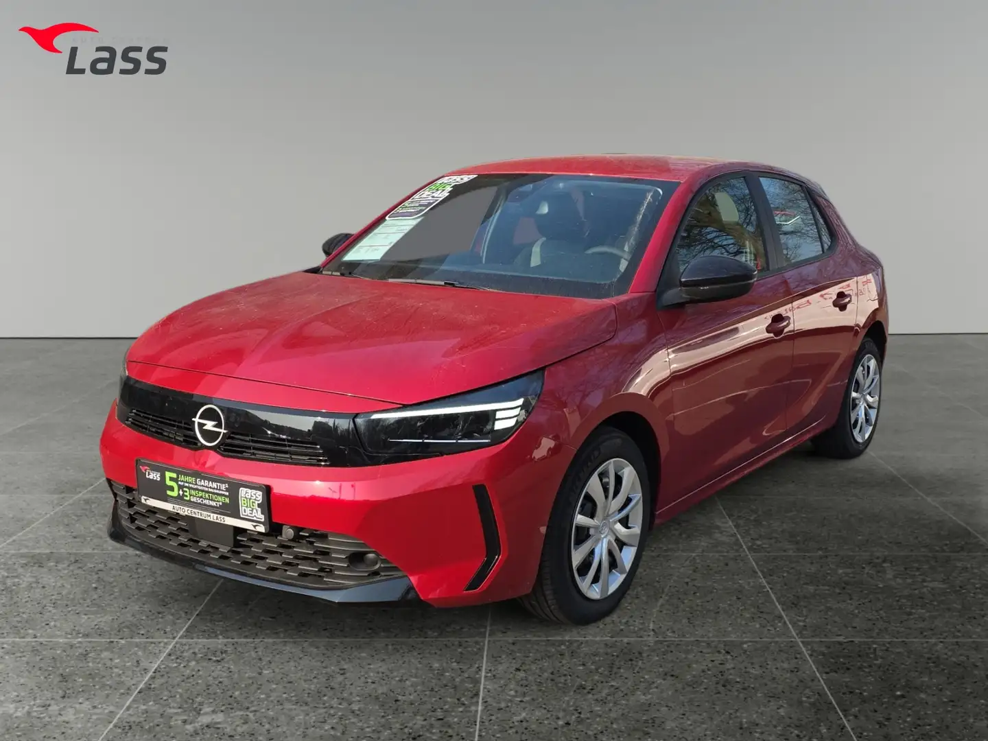 Opel Corsa F 1.2 Turbo Klima, Tempomat, Automatik Rot - 2