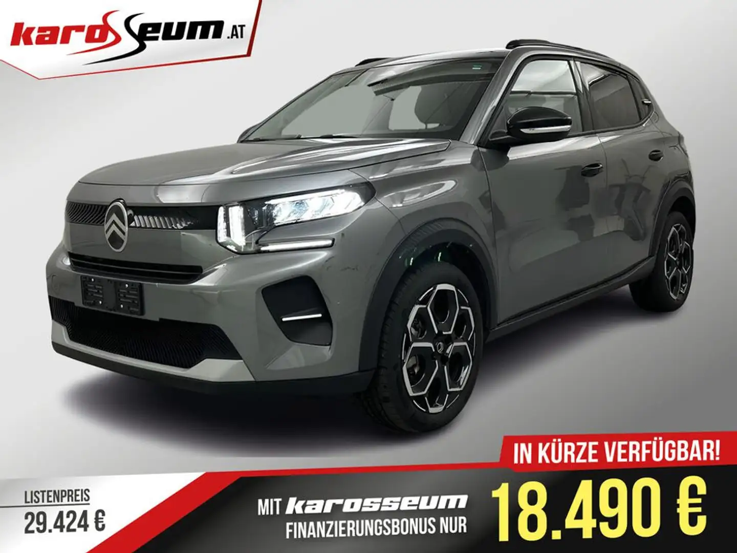 Citroen C3 e-| WIE NEU | 44kWh | Head-Up | Rückfahrkamera Grau - 1