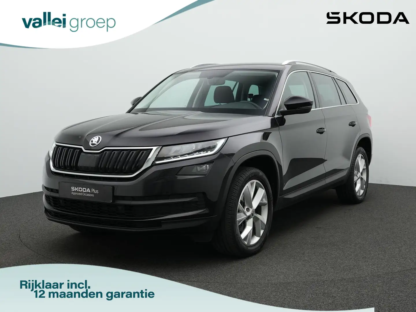 Skoda Kodiaq 7pers. 1.5 TSI 150 pk DSG Business Edition | LED k Zwart - 1
