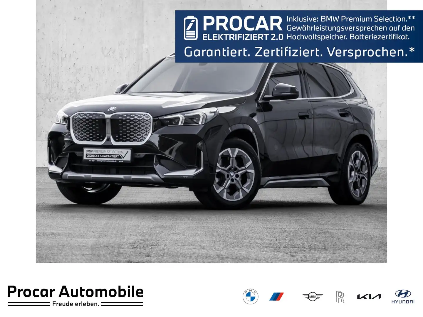 BMW iX1 xDrive30 X LINE+HuD+DA PLUS+AHK+MEMORY Noir - 1