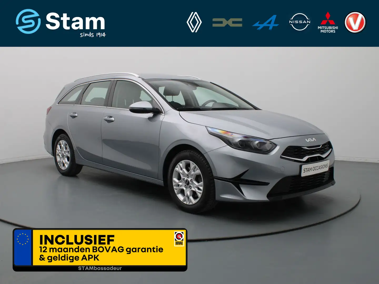 Kia Ceed SW / cee'd SW Sportswagon 1.0 T-GDi DynamicLine Camera | Adapt. Grijs - 1