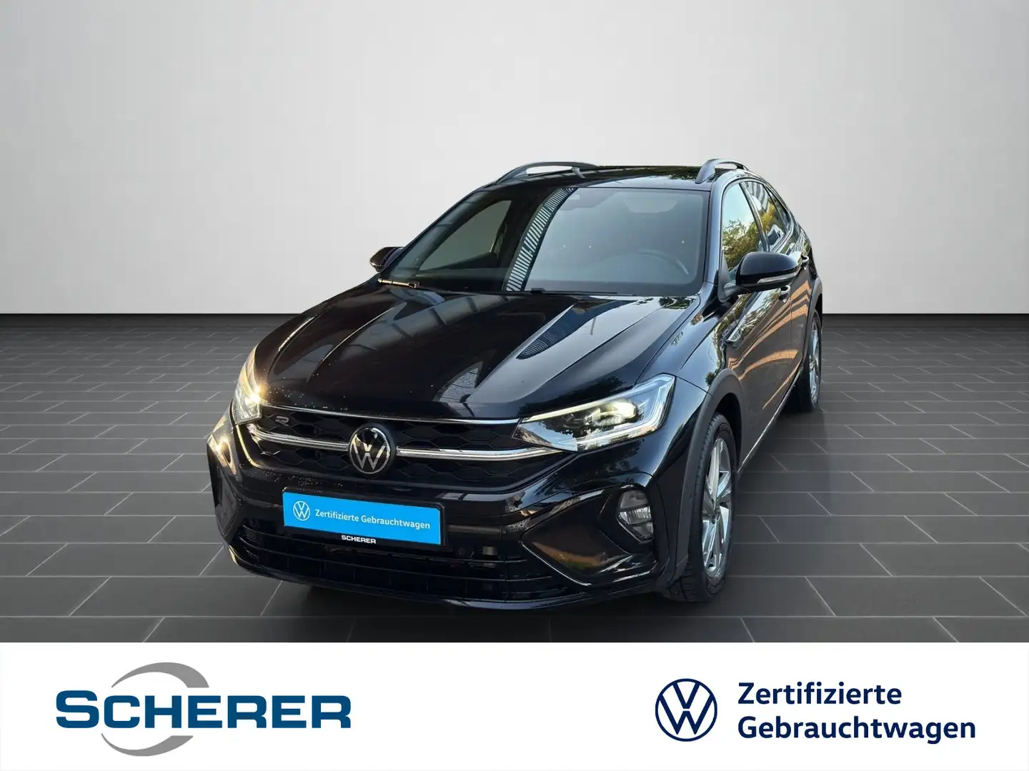 Volkswagen Taigo 1.5 TSI R-LINE DSG NAVI KAMERA IQ.DRIVE BE Schwarz - 1