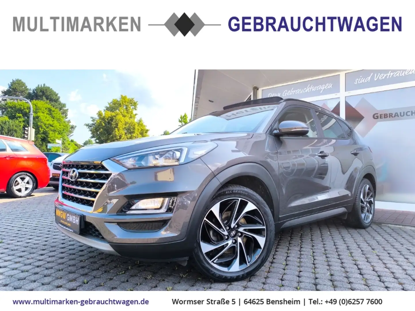 Hyundai TUCSON Trend 2WD 1.6 Fahrerprofil/DAB/SHZ/LHZ/Klima Silber - 1