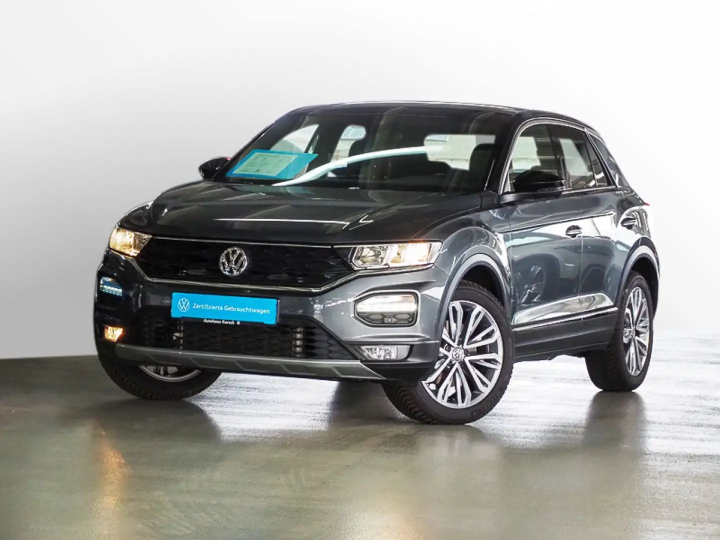 Volkswagen T-Roc 2.0 TSI DSG Sport 4Mot. KEYLESS, NAVI, AHK Grau - 2