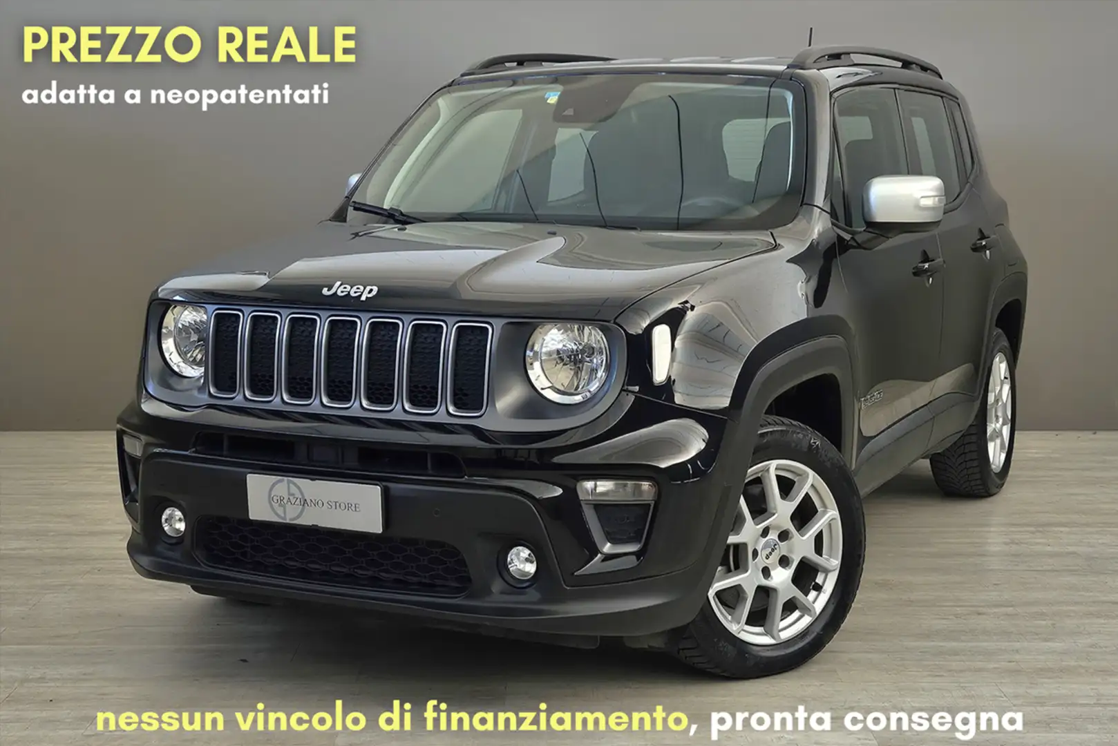 Jeep Renegade PHEV 4xE Limited Auto Schwarz - 1