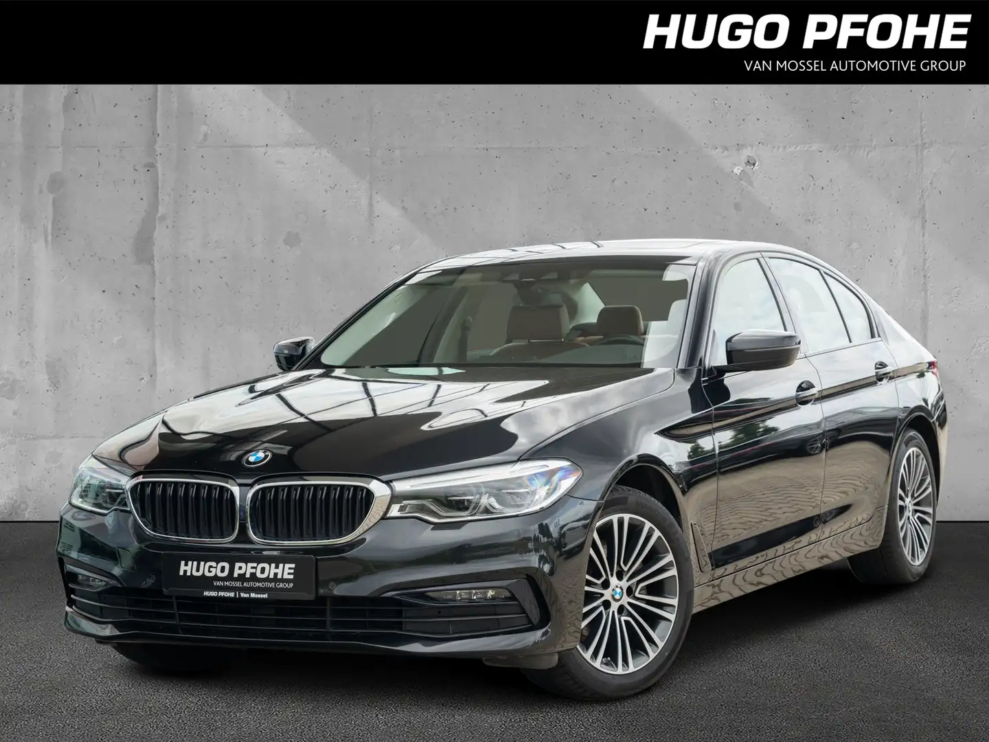 BMW 520 d Sport Line Zwart - 1