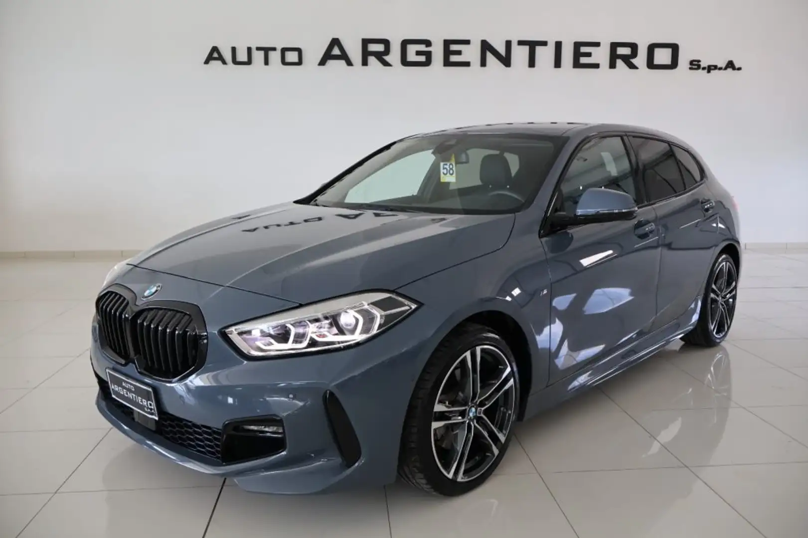 BMW 118 d 5p. Msport palette f1 led telecamera cerchi 18 Gri - 1