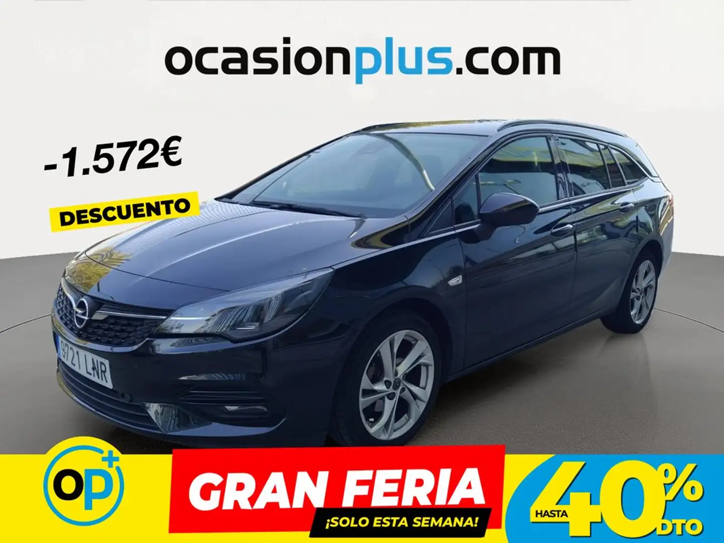 Opel Astra ST 1.4T S/S Business Elegance Aut. 145 Negro - 1
