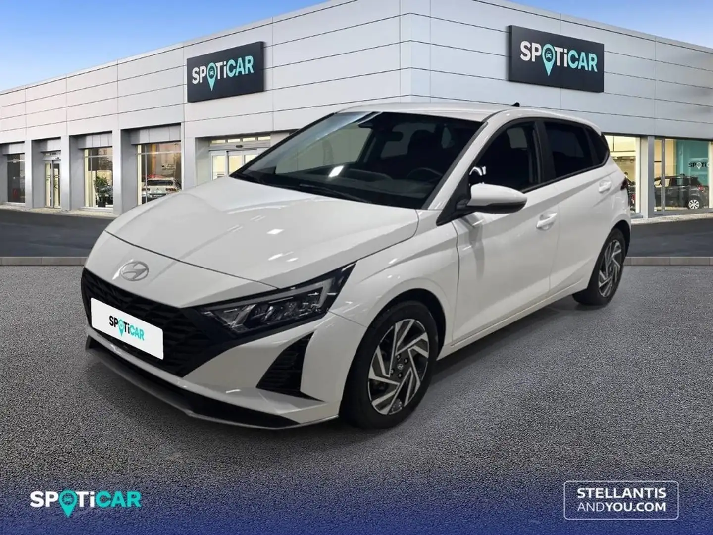 Hyundai i20 1.2 MPI Klass Blanco - 1