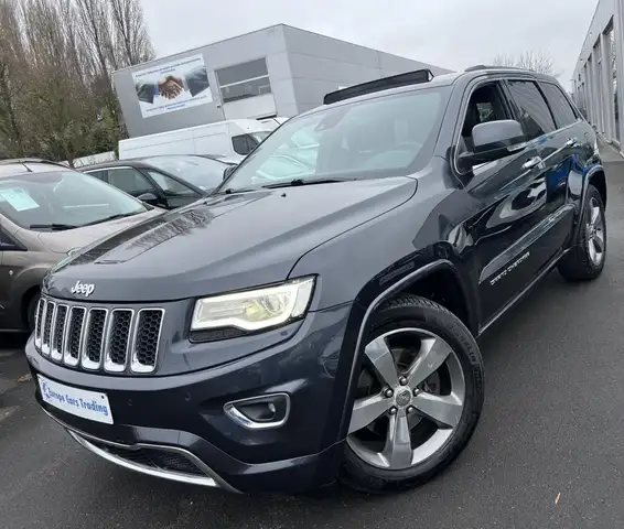 Jeep Grand Cherokee OVERLAND 4X4 3.0 V6 190CH 1ÈRE MAIN BOITE AUTO TOIT PANO CUIR GAR 12M