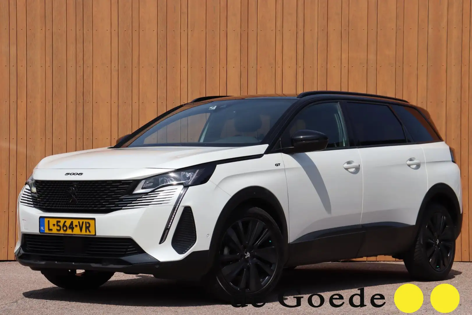 Peugeot 5008 1.2 GT 7-persoons org.NL leer+mem+massage+verw. ca Wit - 1