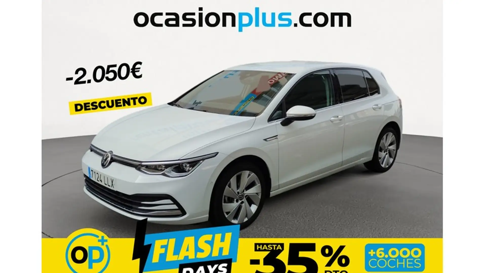 Volkswagen Golf 1.5 TSI Style 96kW Blanc - 1