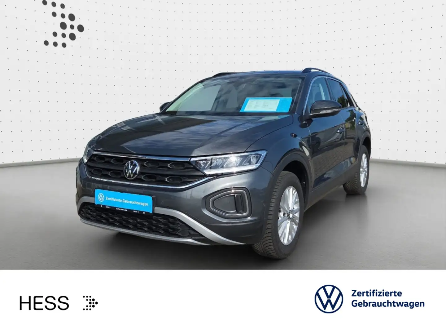 Volkswagen T-Roc 1.0 TSI LIFE*LED*DIGITAL*NAVI*PDC*SHZ*16ZO Gris - 1