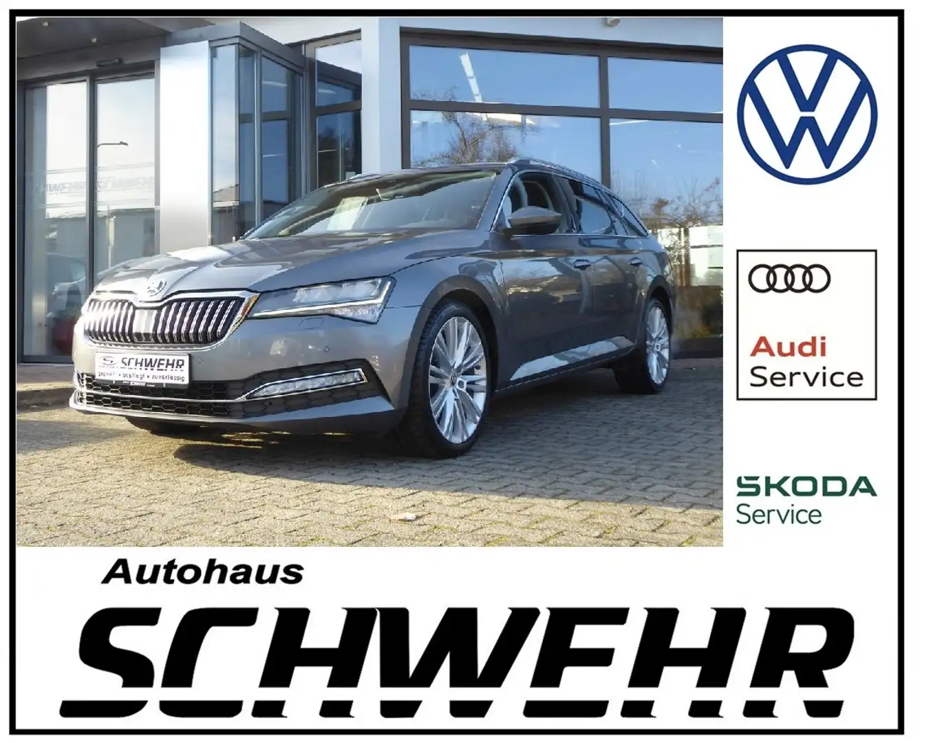 Skoda Superb Style Grau - 1