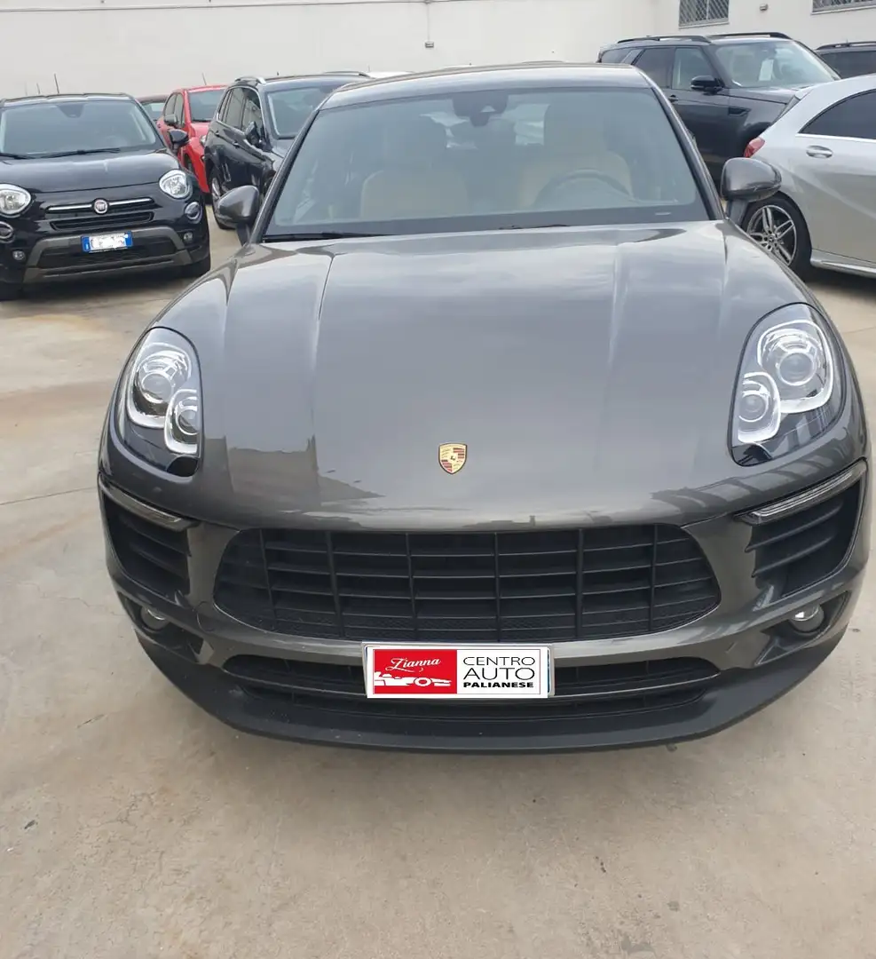Porsche Macan Macan I 2014 3.0d S 250cv pdk my16 * Grijs - 1