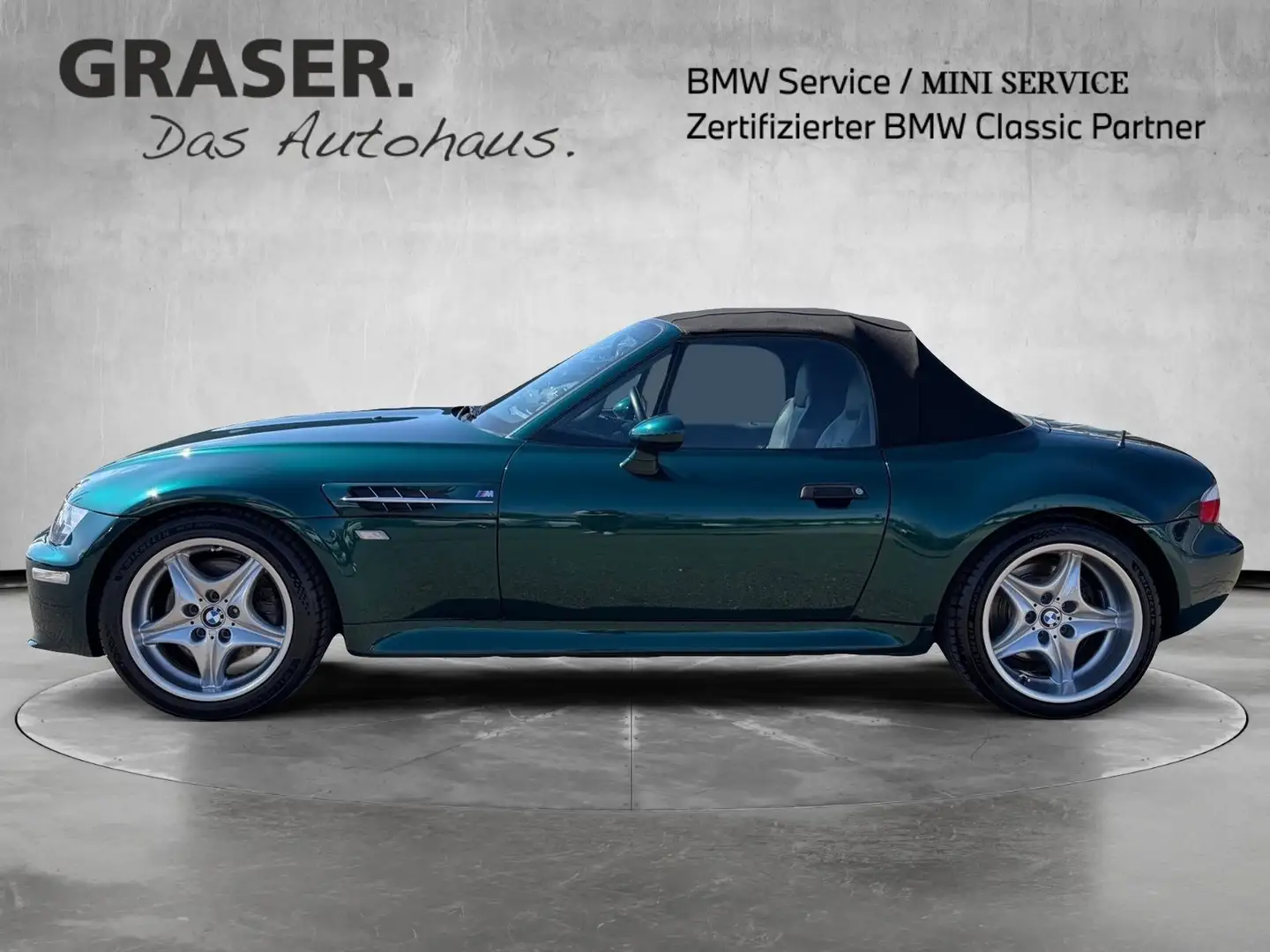 BMW Z3 M Roadster TOLLE FARBKOMBINATION - WENIG KM Grün - 2