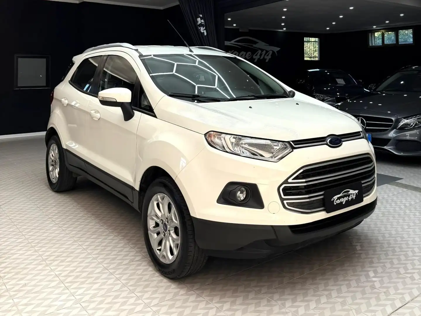Ford EcoSport EcoSport 2014 1.0 ecoboost Titanium S 125cv Weiß - 1