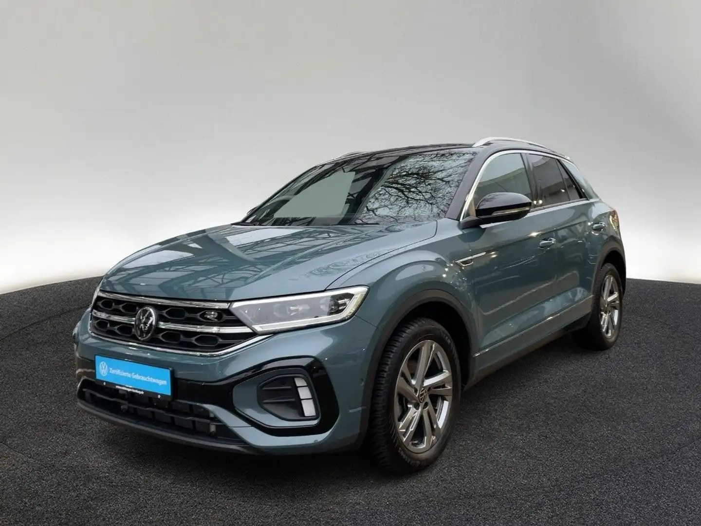 Volkswagen T-Roc 1.5 TSI R-Line DSG AHK Navi Kamera Blau - 2