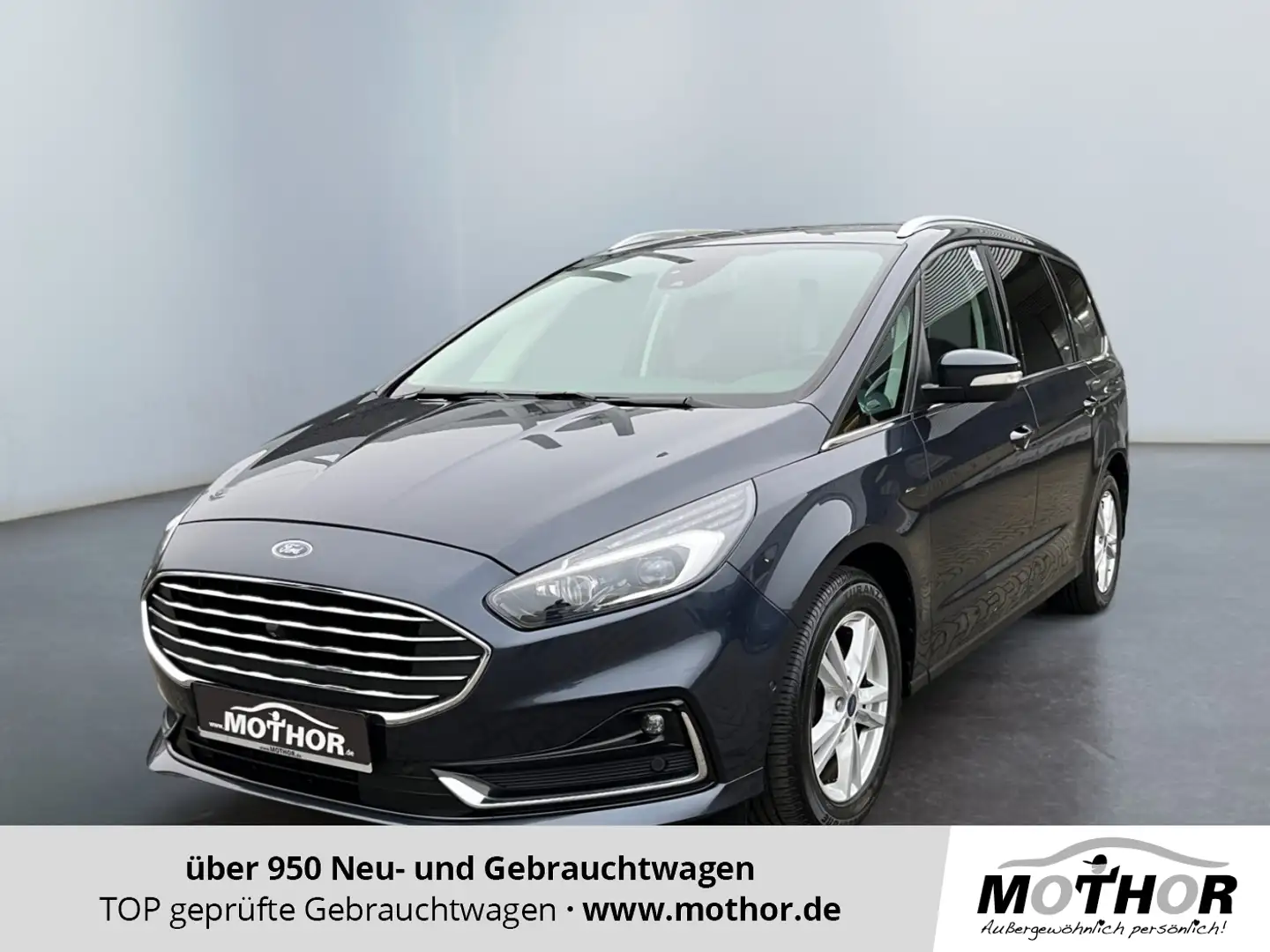 Ford Galaxy Titanium 2.0 EcoBlue Abstandstempomat Azul - 1