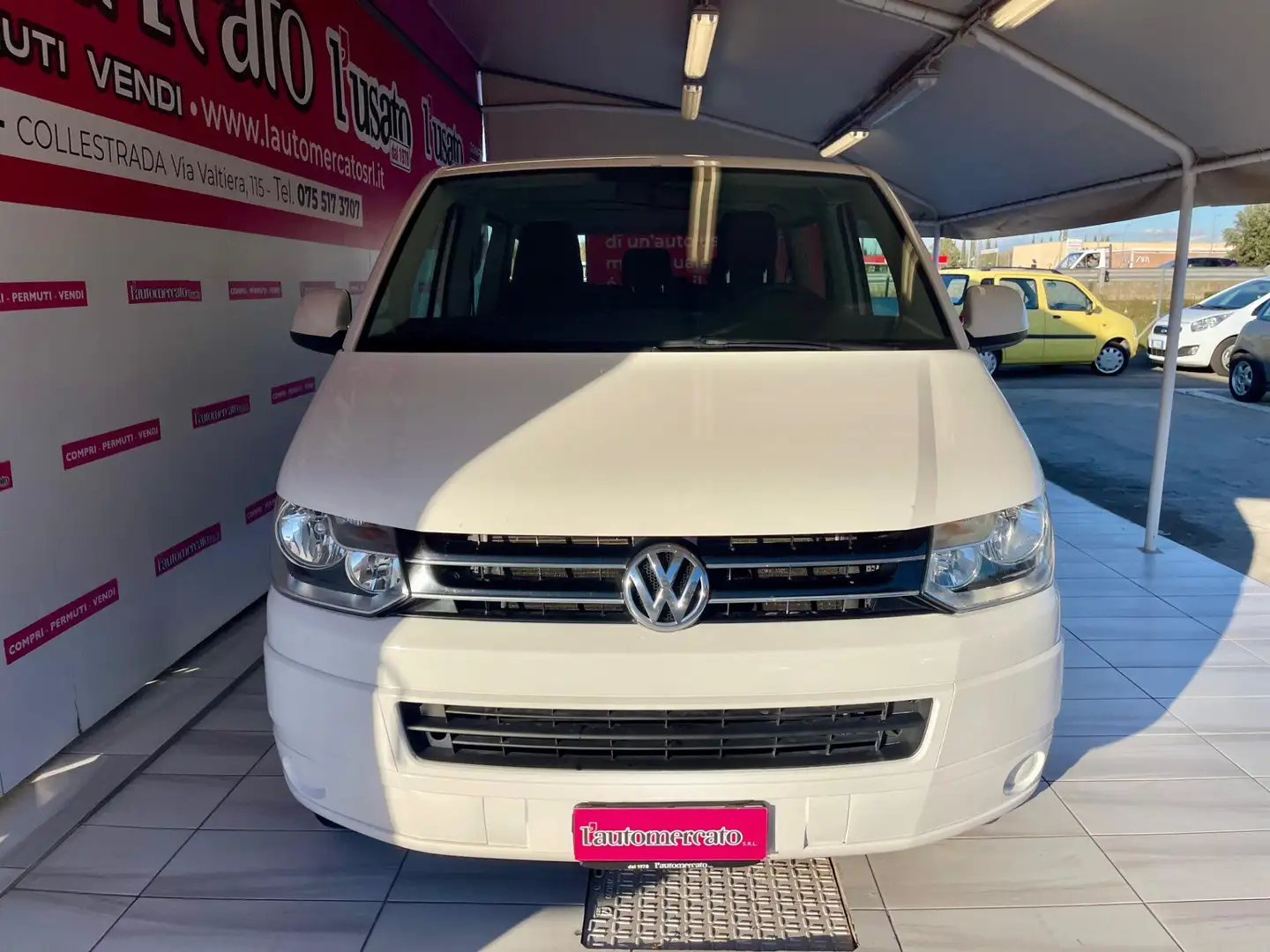 Volkswagen Transporter Caravelle 2.0 BiTDI 180CV PC Comfortline Blanc - 2