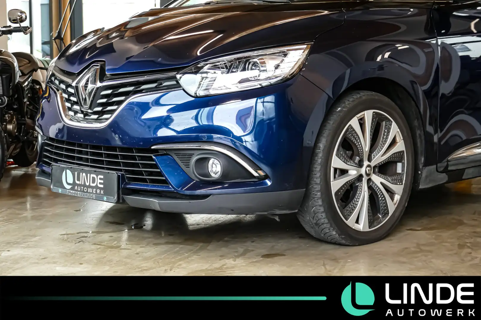 Renault Scenic Grand Intens |7-SITZER|AHK|NAVI|RFK|KLIMA Blau - 2