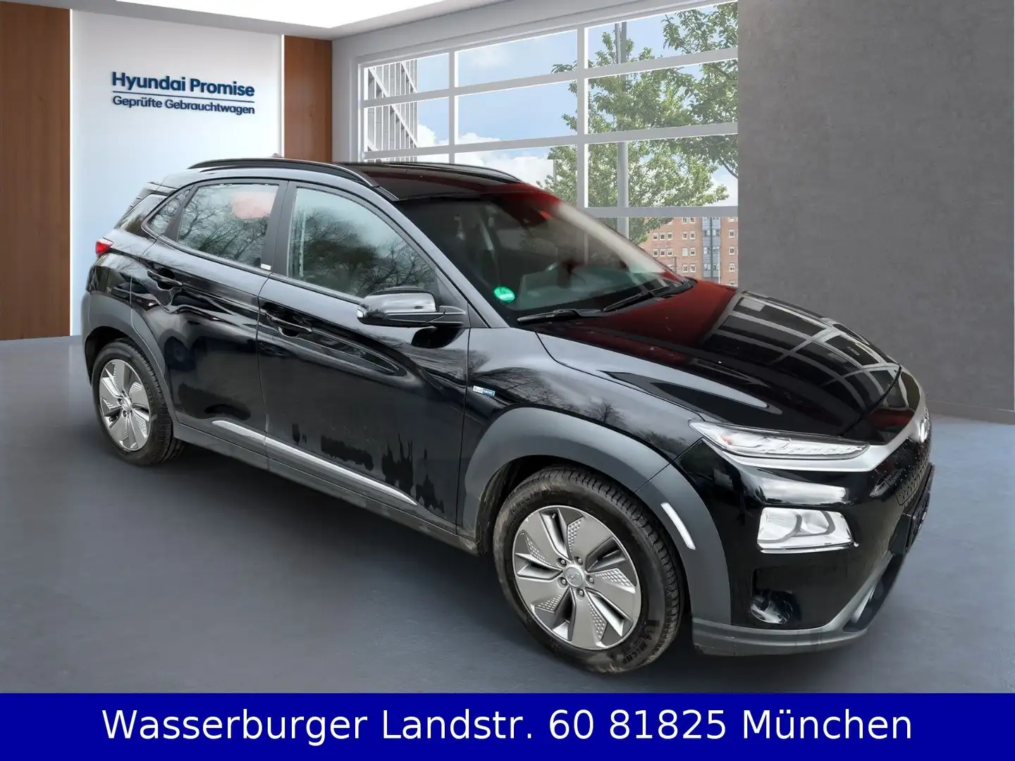 Hyundai KONA EV BUSINESS -  NAVI - KAMERA - TEMPOMAT Schwarz - 2