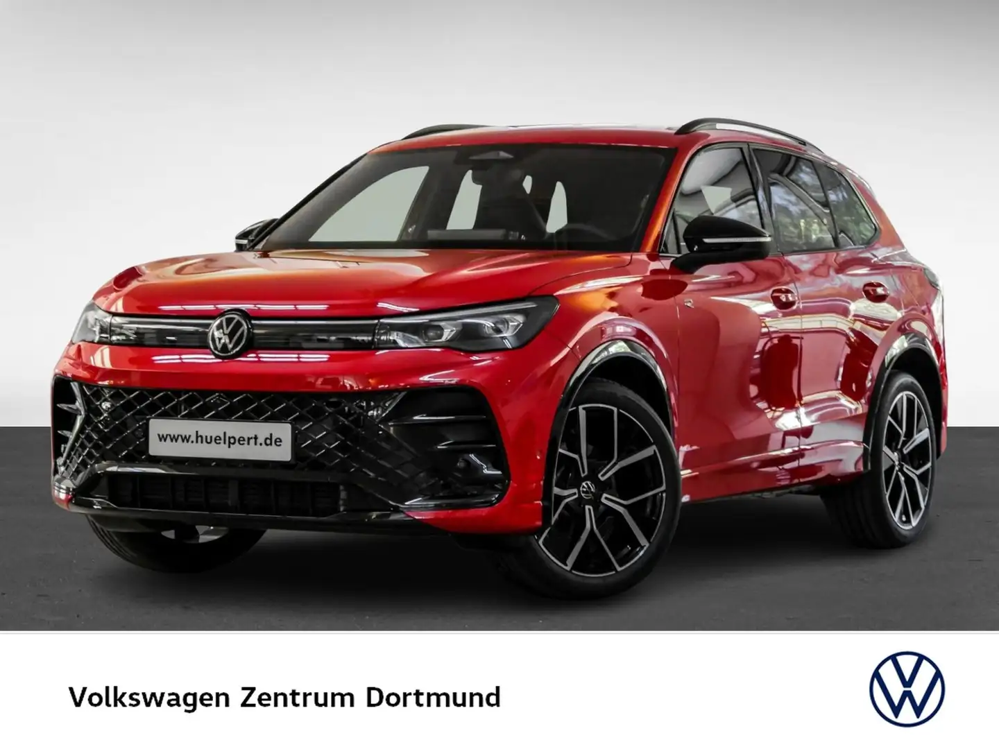 Volkswagen Tiguan 1.5 R-LINE DSG BLACKSTYLE AHK NAVIPRO Rood - 1