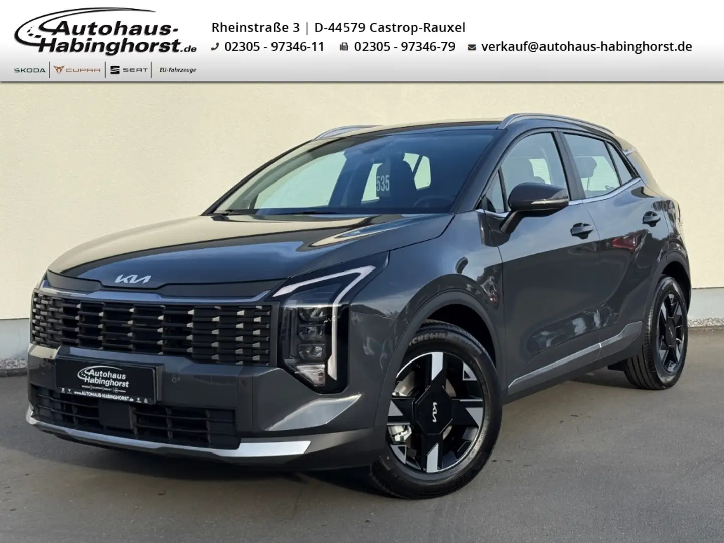 Kia Sportage 1.6 T-GDI DCT LX Plus FL MJ26 ACC SHZ PDC LED Gris - 1