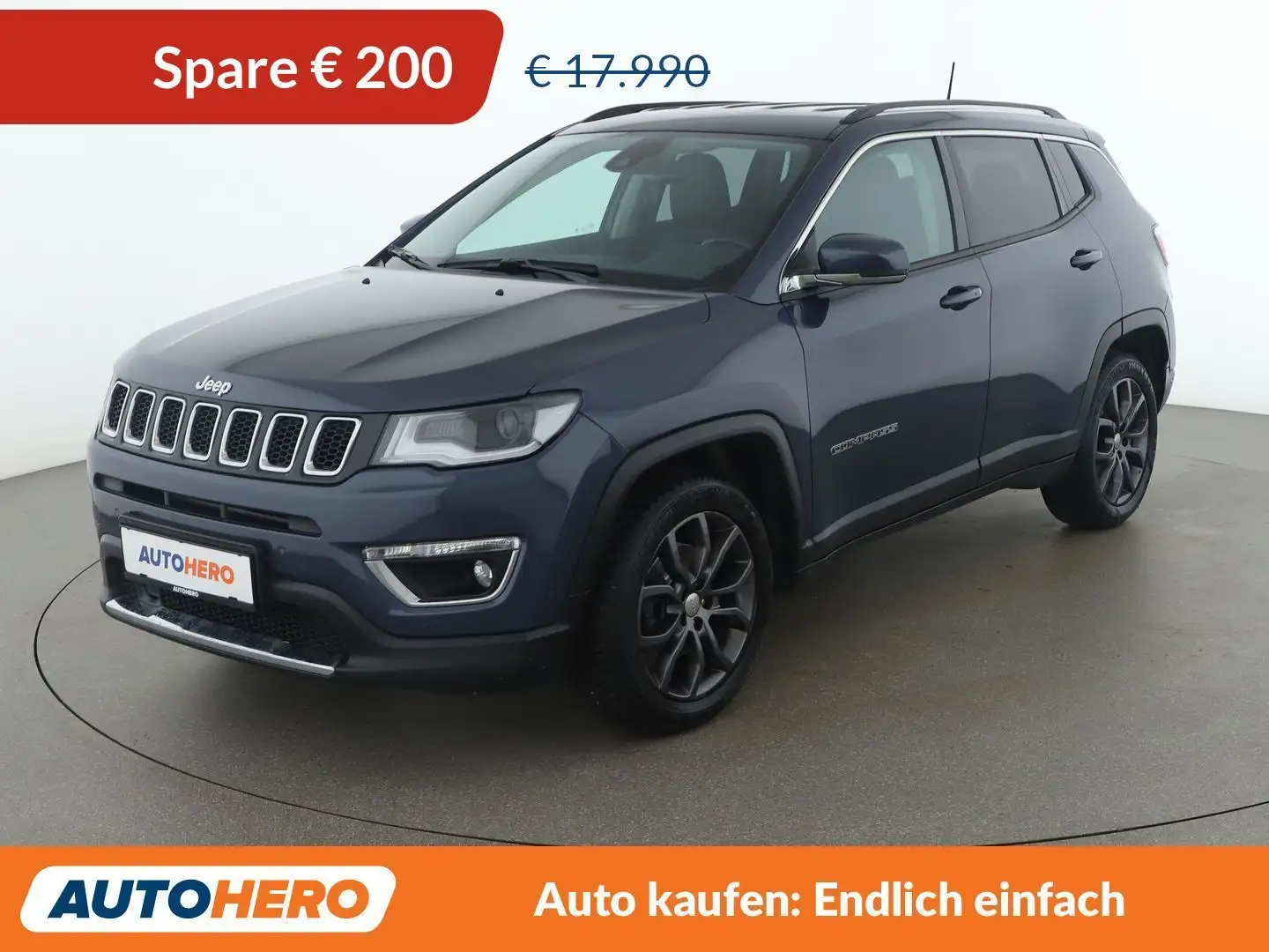 Jeep Compass 1.3 T-GDi Limited FWD Blau - 1