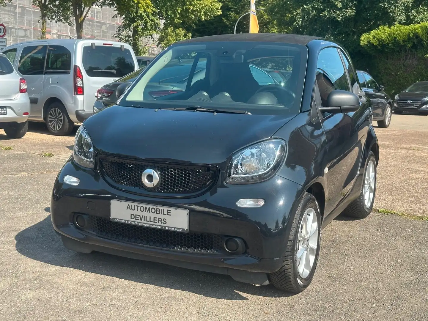 smart forTwo fortwo  Navi, Klimaautomatik Noir - 1