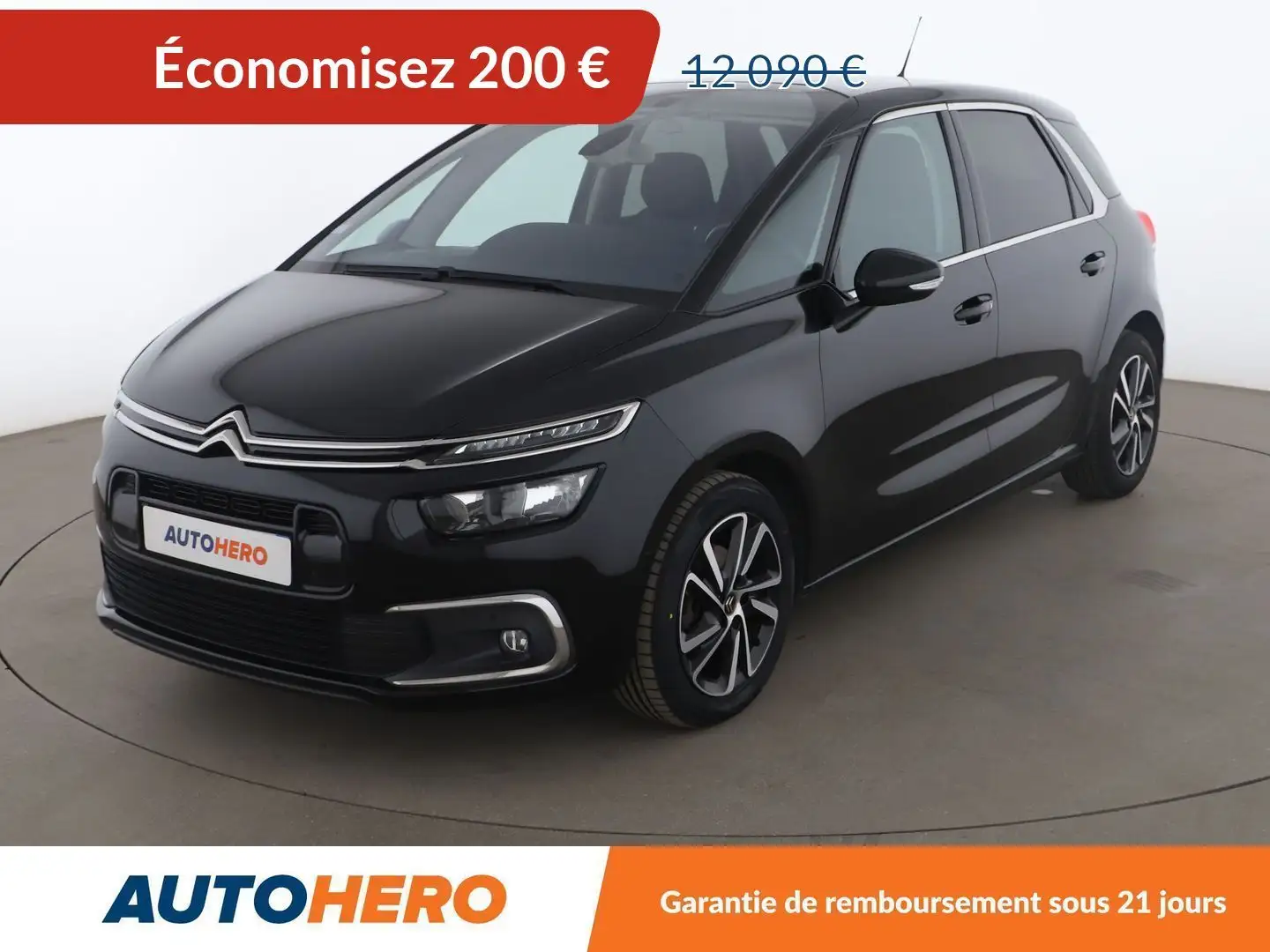 Citroen C4 Picasso 1.6 Blue-HDi Feel EAT6 Siyah - 1