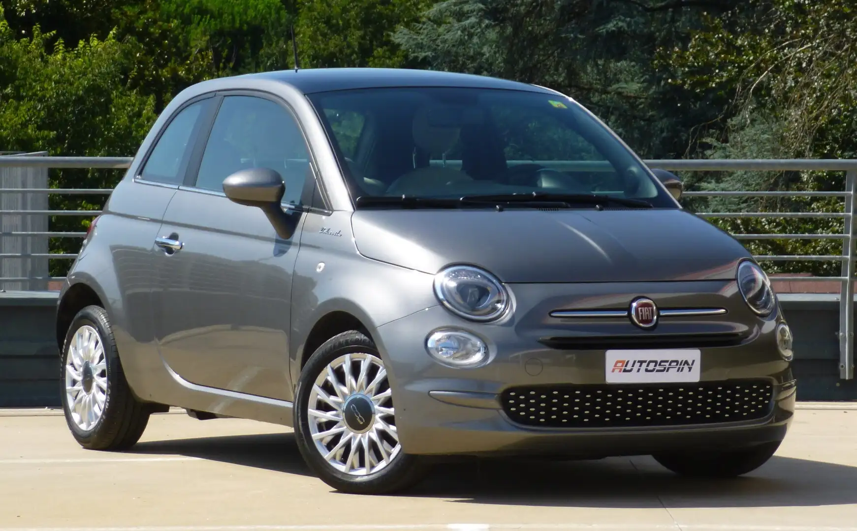 Fiat 500 1.0 Hybrid Dolcevita Gris - 2