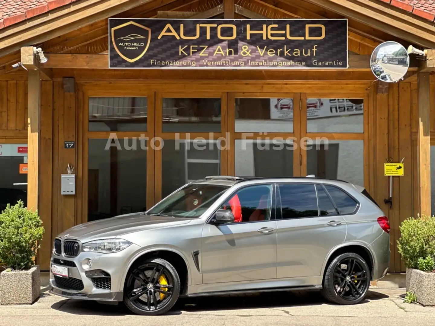 BMW X5 M 360° Pano HUD Kam Lane Nightv. TTW B&O Gris - 1