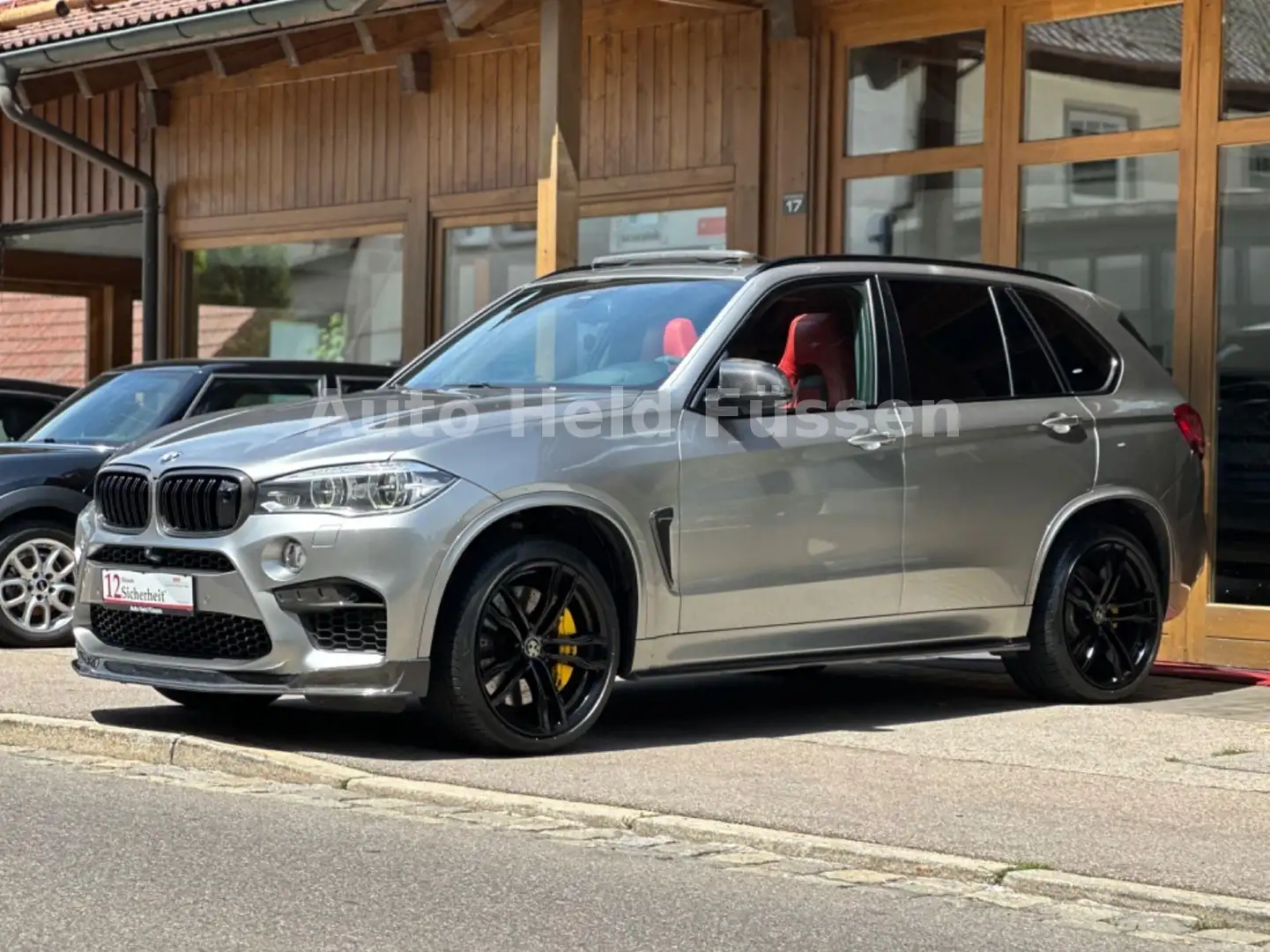 BMW X5 M 360° Pano HUD Kam Lane Nightv. TTW B&O Gris - 2