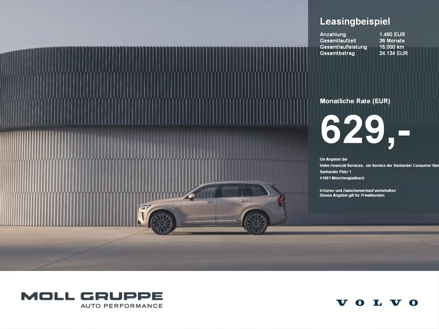 Volvo XC90 Gris - 1