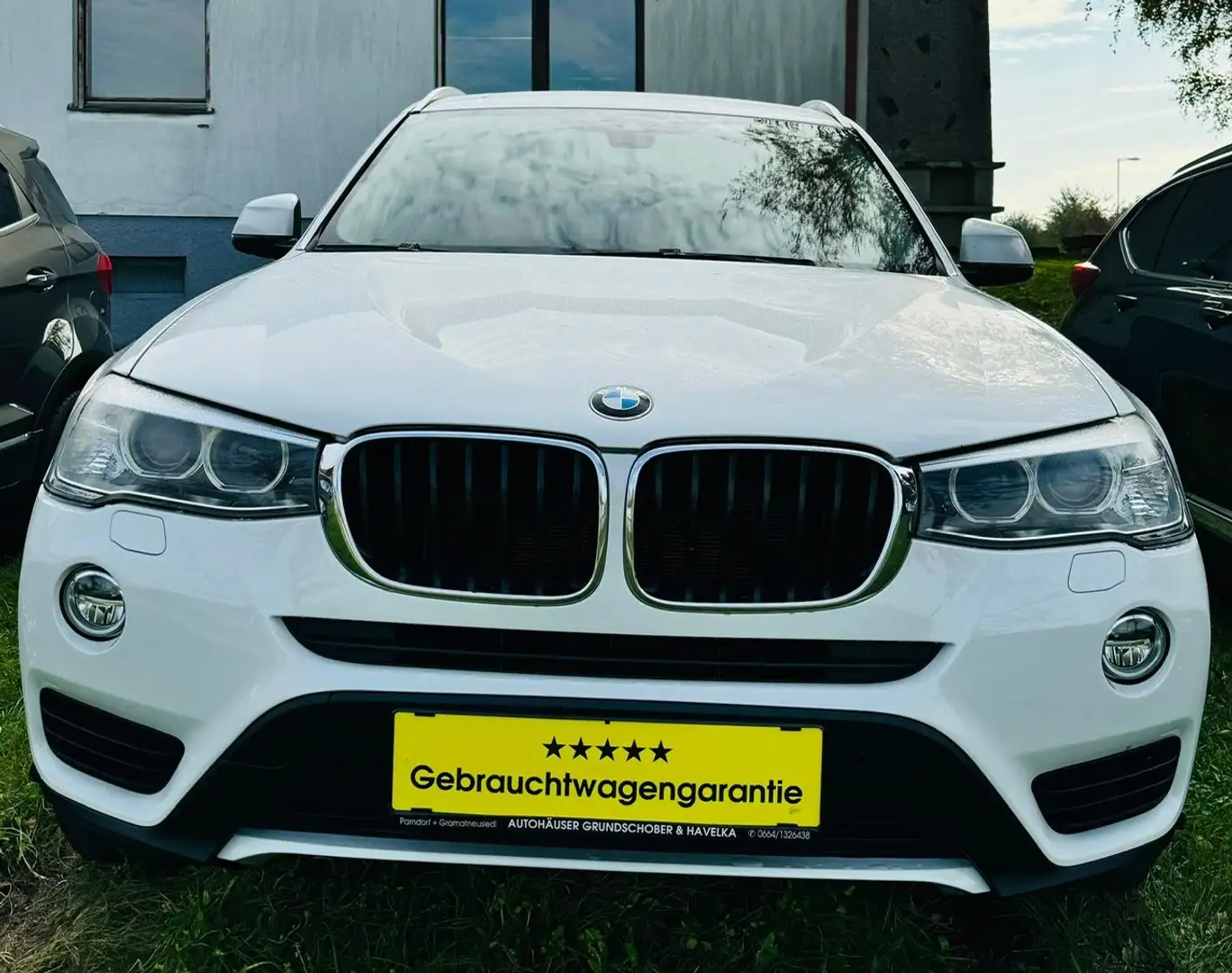 BMW X3 xDrive20d Weiß - 1
