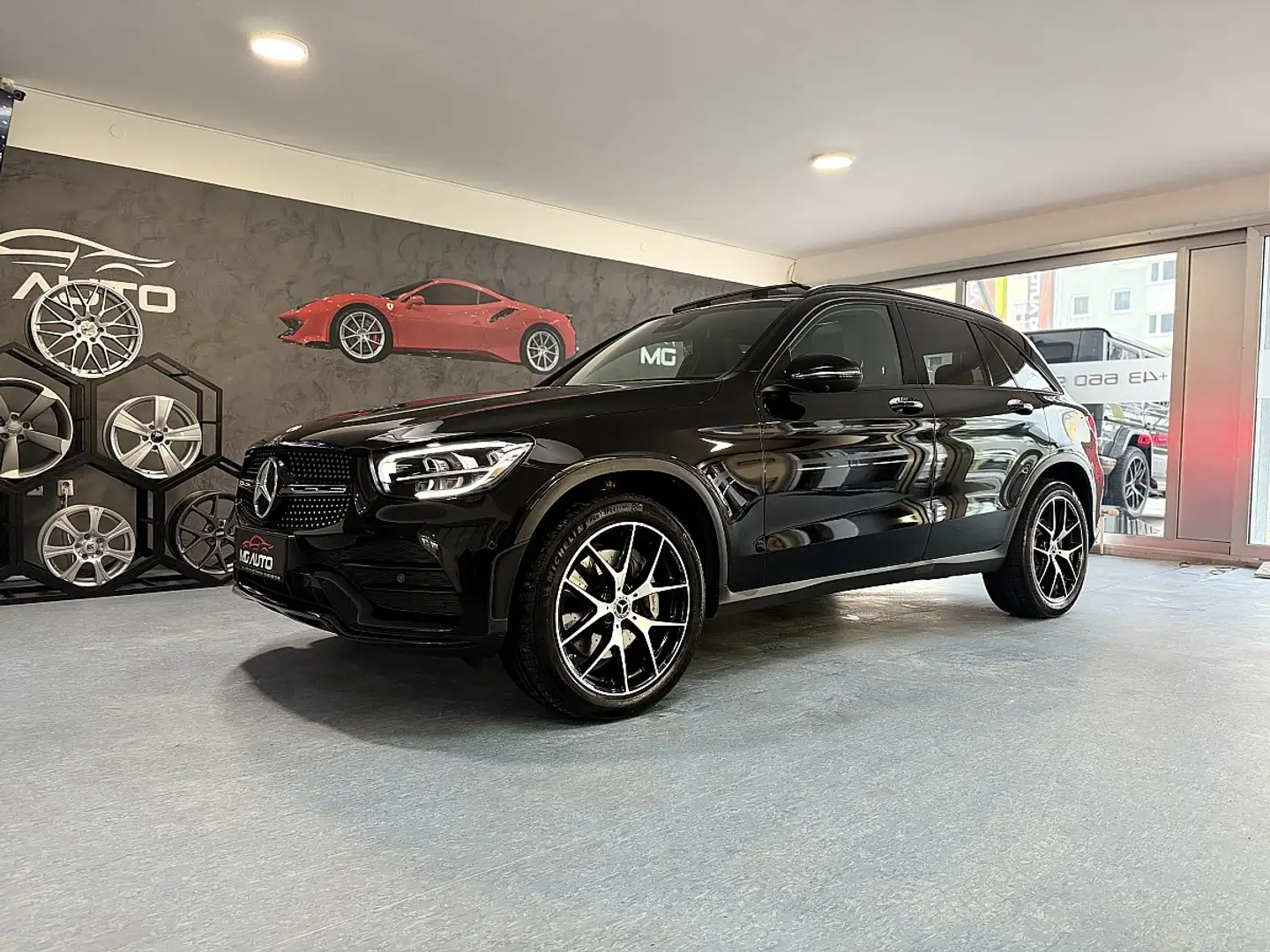 Mercedes-Benz GLC 220 d 4MATIC Aut. *AMG-LINE *AHK*PANO*360 KAMERA*TO... Noir - 1