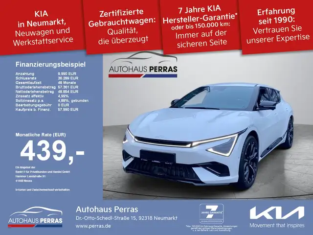 Kia EV6 GT 84 AWD LED+Navi+2xKlima+LM