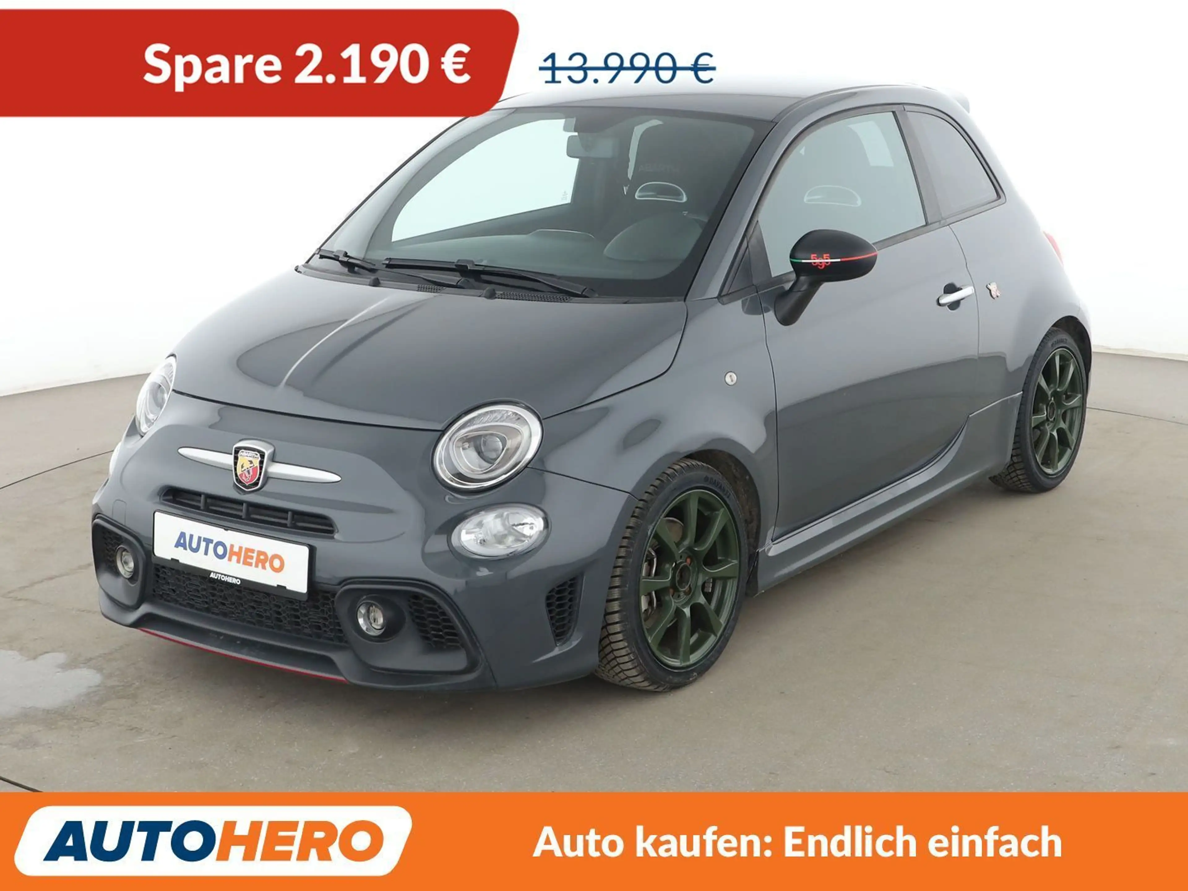 Abarth 595 1.4 Turbo*SCHALENSITZE*SPORT-ABGAS*BLUETOOTH*