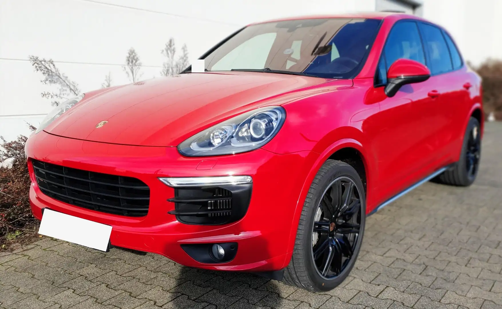 Porsche Cayenne S*TOP*4,2L. Diesel-Pano-Sport-Chrono-Bose-2.Hd. Rouge - 1