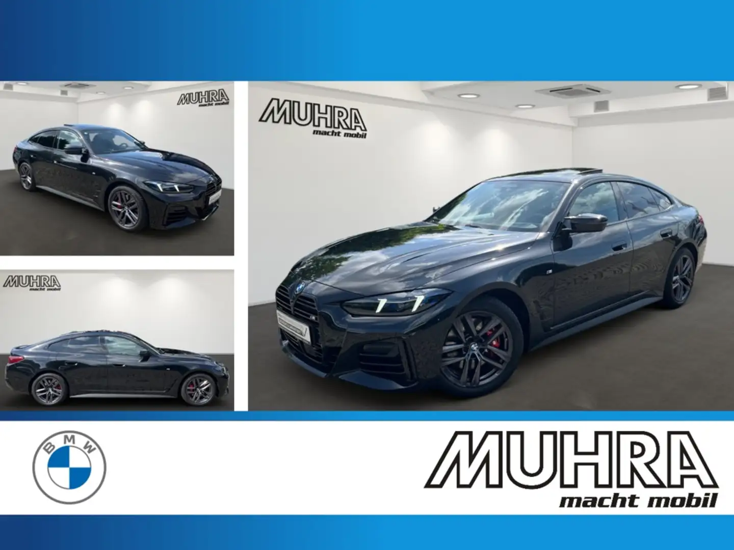 BMW 440 M440i xDrive Gran Coupe FACELIFT DA Prof HUD AHK Noir - 1