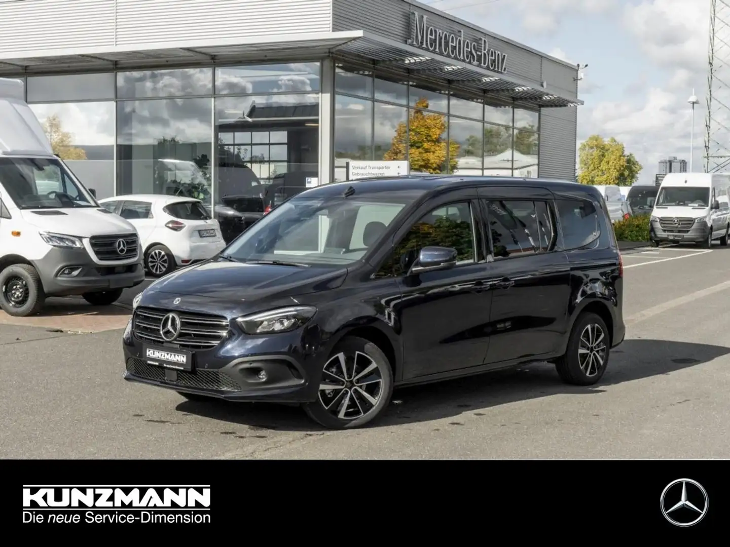 Mercedes-Benz T-Class T 180 PROGRESSIVE Lang MBUX Navi AHK Kamera Blau - 1